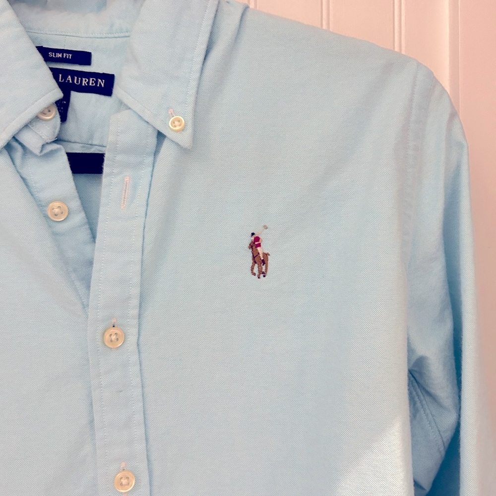 💚🩷💚Women’s Slim Fit Ralph Lauren Oxford Shirt
